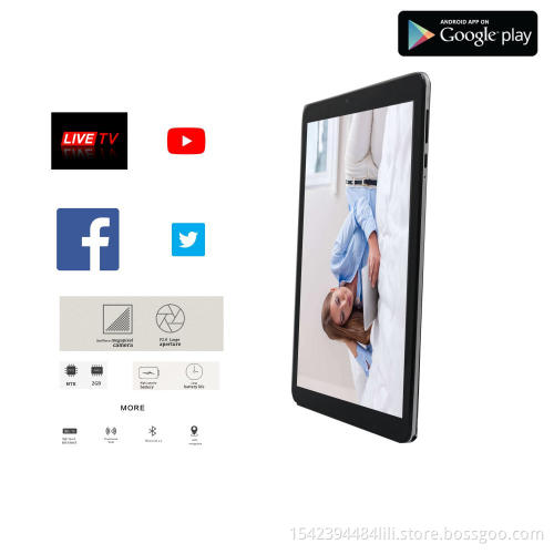 ISDB-T2 10.1inch tablet pc with quad-core 1366*768 HD IPS display and android 4.4 OS!
